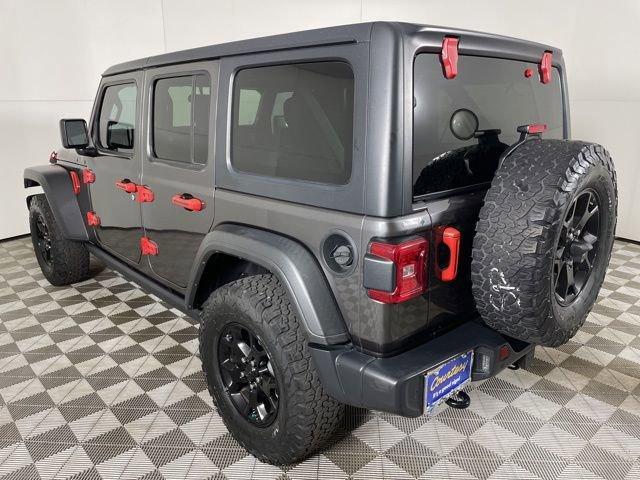 used 2020 Jeep Wrangler Unlimited car, priced at $27,500