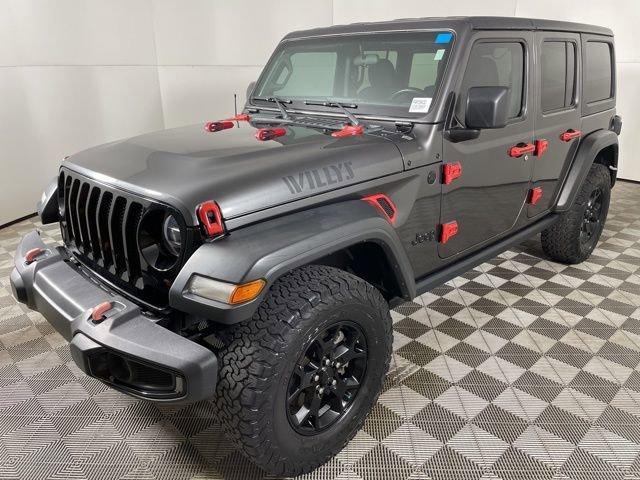 used 2020 Jeep Wrangler Unlimited car, priced at $27,500