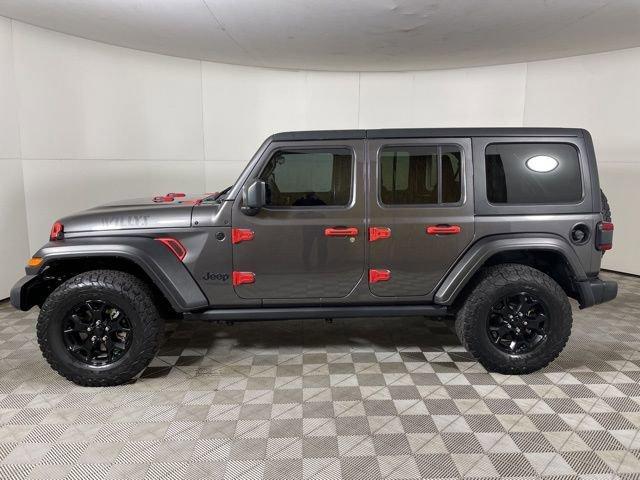 used 2020 Jeep Wrangler Unlimited car, priced at $27,500