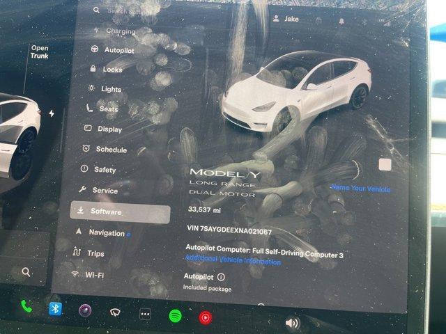 used 2022 Tesla Model Y car, priced at $31,500