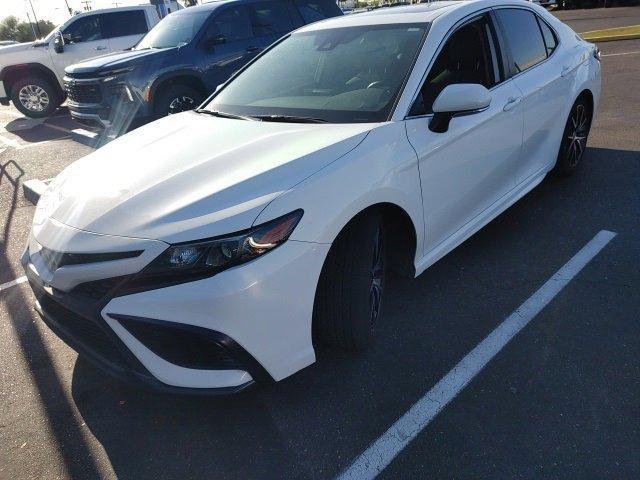 used 2021 Toyota Camry car, priced at $27,400