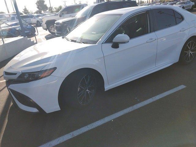 used 2021 Toyota Camry car, priced at $27,400