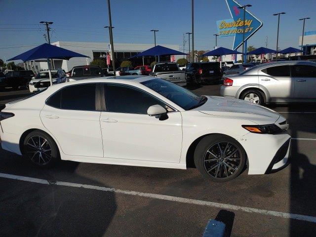 used 2021 Toyota Camry car, priced at $27,400