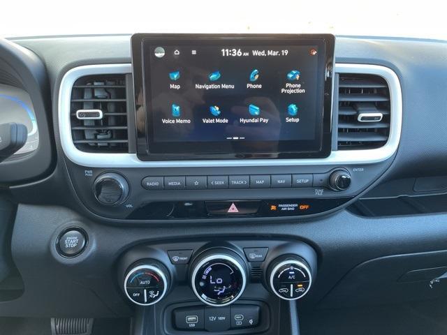 new 2025 Hyundai Venue car, priced at $24,165