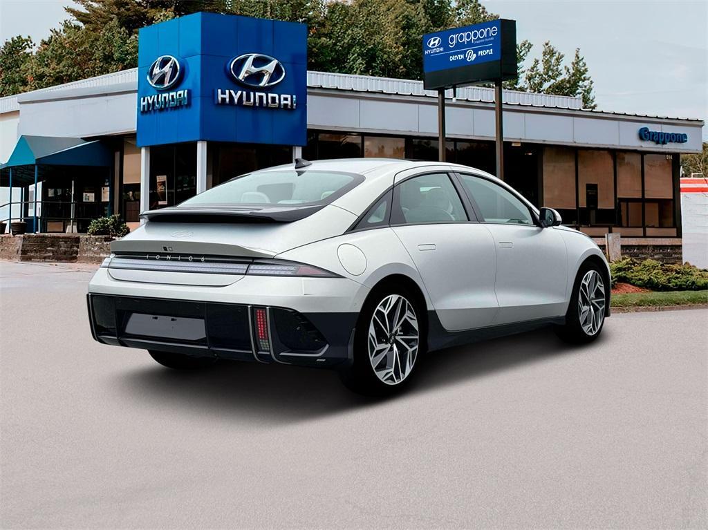 new 2025 Hyundai IONIQ 6 car, priced at $49,845