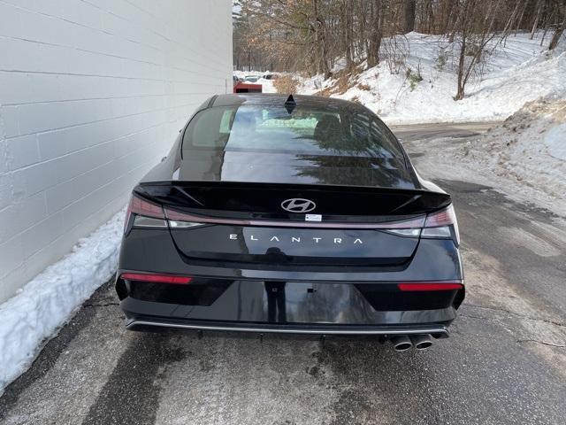 new 2025 Hyundai Elantra car, priced at $30,060