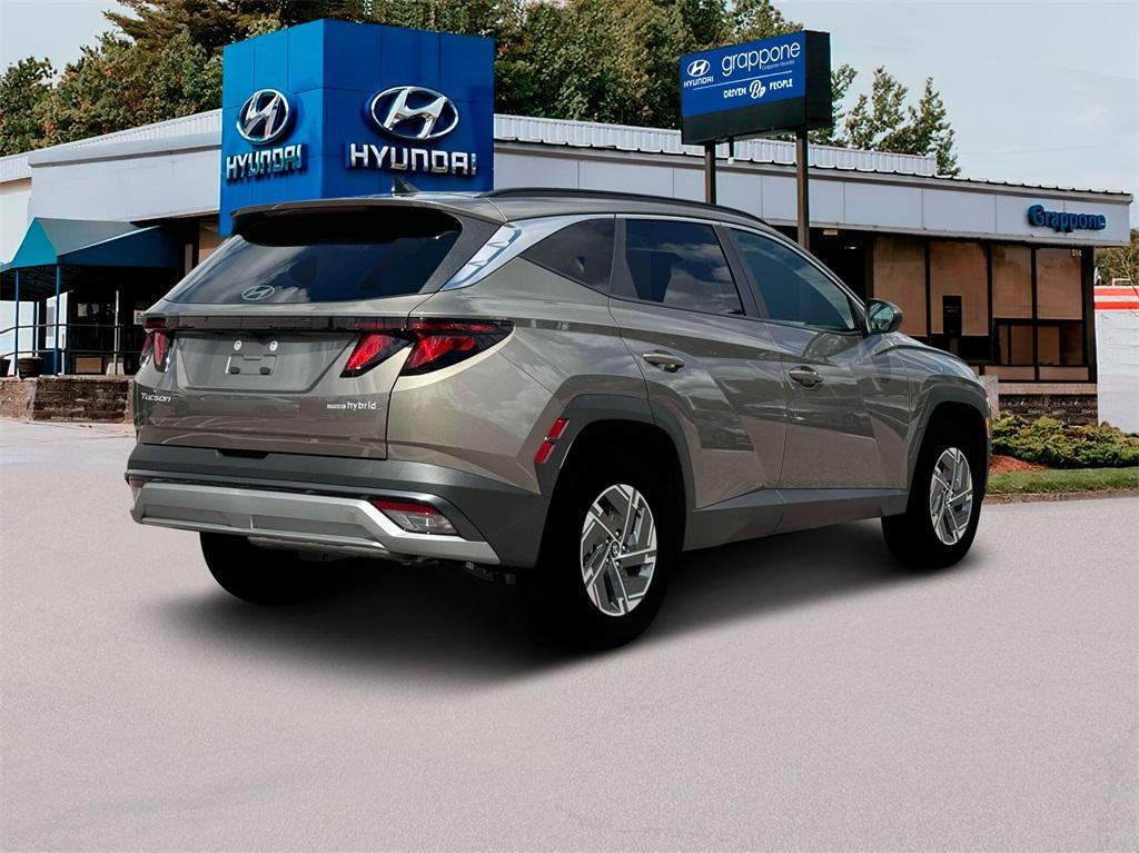 new 2025 Hyundai TUCSON Hybrid car, priced at $33,690