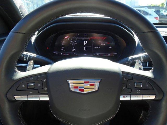used 2025 Cadillac CT4-V car, priced at $48,995