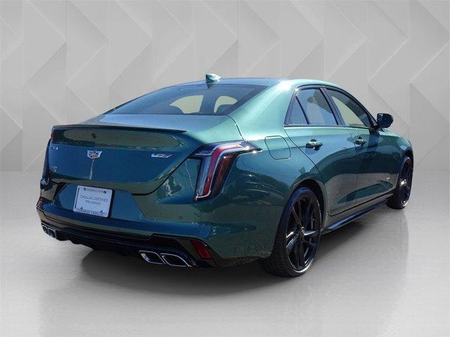 used 2025 Cadillac CT4-V car, priced at $48,995