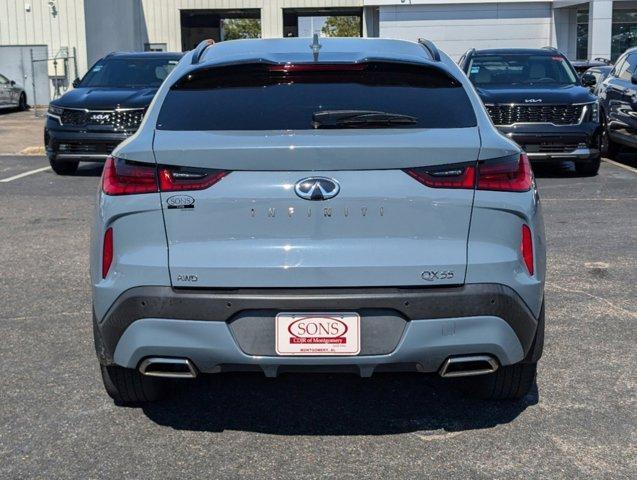 used 2022 INFINITI QX55 car, priced at $35,317