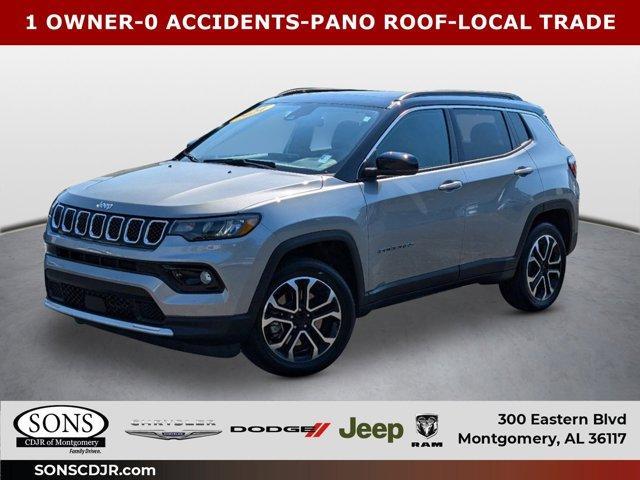 used 2024 Jeep Compass car, priced at $29,995