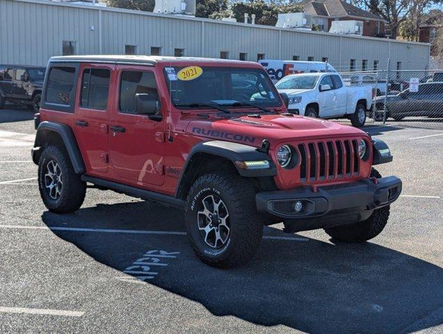 used 2021 Jeep Wrangler Unlimited car, priced at $38,995