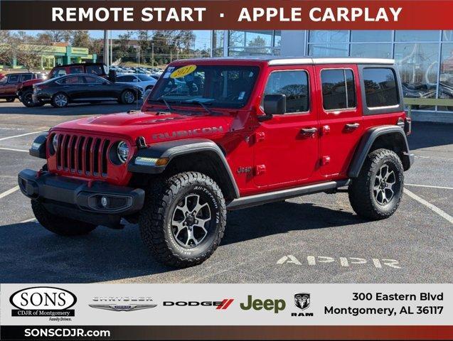 used 2021 Jeep Wrangler Unlimited car, priced at $38,995