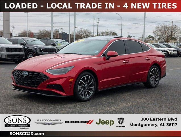 used 2021 Hyundai Sonata car, priced at $22,995