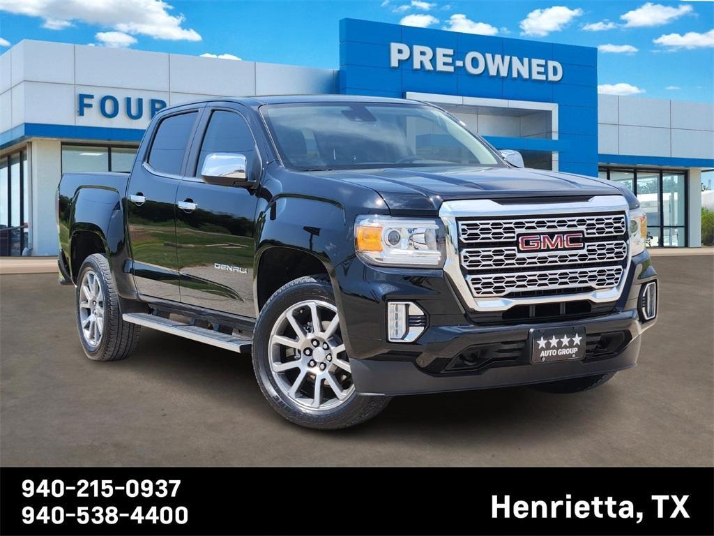 used 2021 GMC Canyon car, priced at $33,388