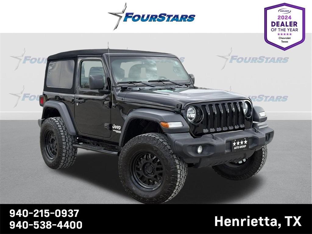 used 2018 Jeep Wrangler car, priced at $22,133