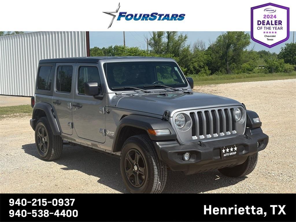 used 2021 Jeep Wrangler Unlimited car, priced at $30,983