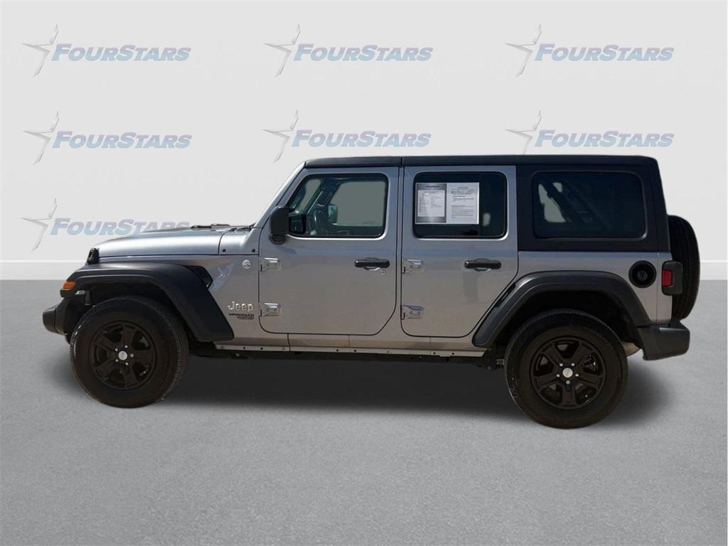used 2021 Jeep Wrangler Unlimited car, priced at $30,700