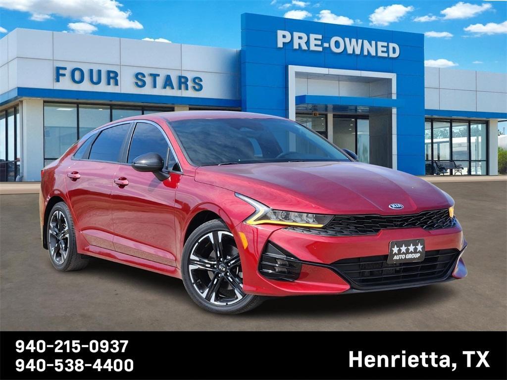 used 2021 Kia K5 car, priced at $20,258