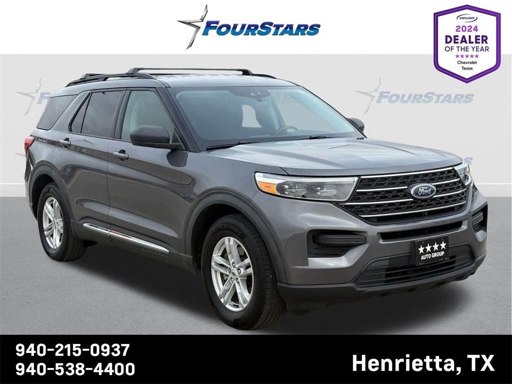 used 2021 Ford Explorer car, priced at $26,328