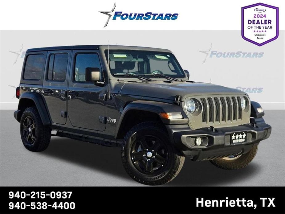 used 2020 Jeep Wrangler Unlimited car, priced at $29,089