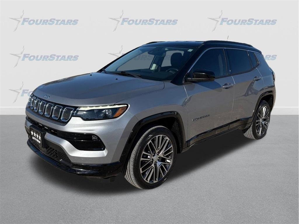 used 2022 Jeep Compass car, priced at $21,984