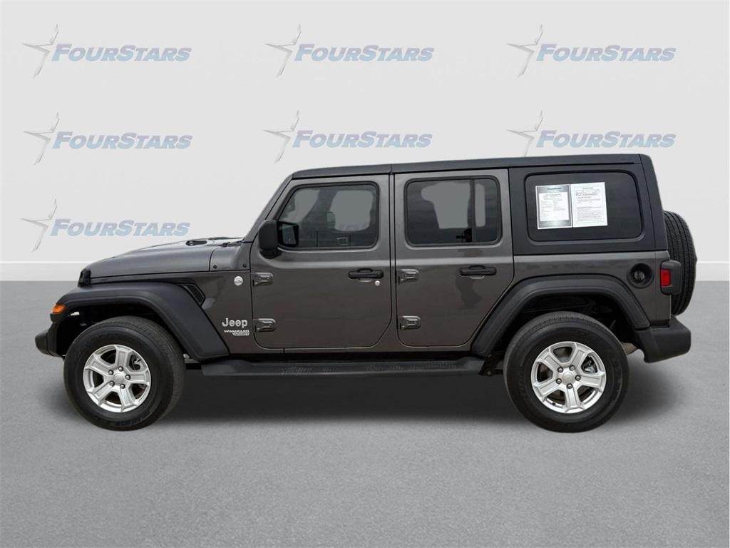 used 2021 Jeep Wrangler Unlimited car, priced at $28,499