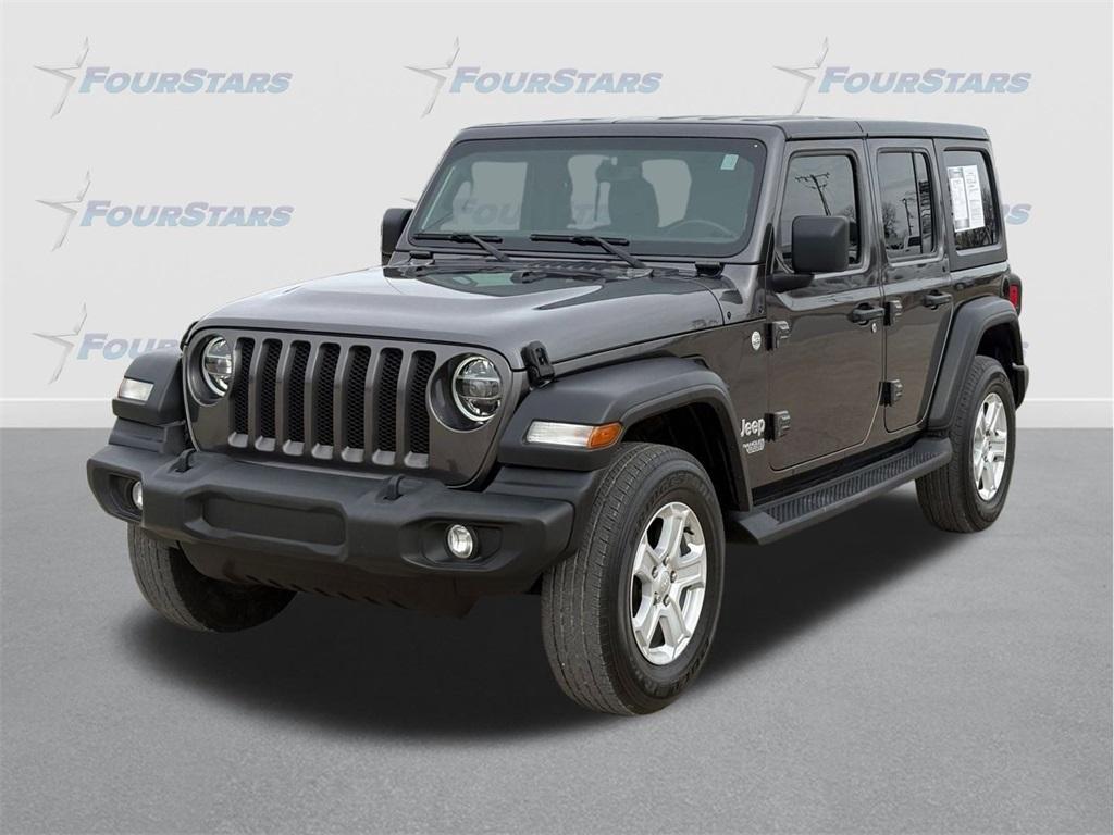 used 2021 Jeep Wrangler Unlimited car, priced at $28,499