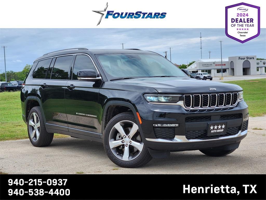 used 2021 Jeep Grand Cherokee L car, priced at $25,520