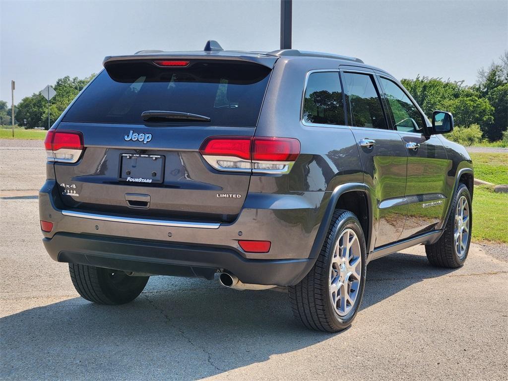 used 2021 Jeep Grand Cherokee car, priced at $25,487