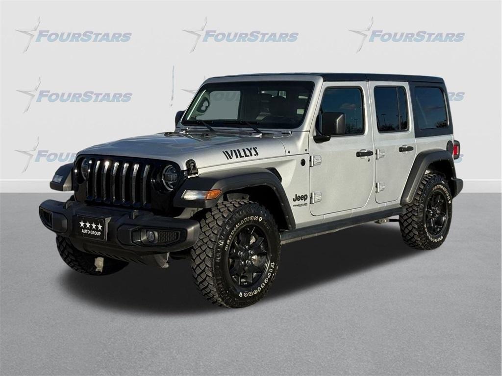 used 2022 Jeep Wrangler Unlimited car, priced at $35,275