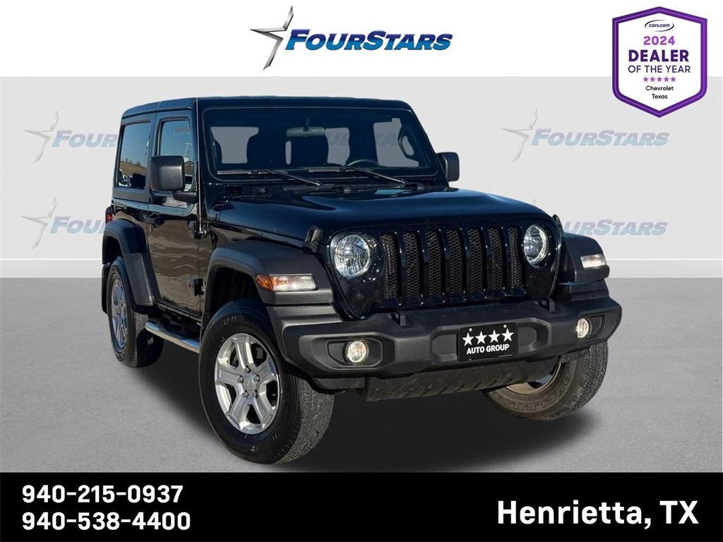 used 2021 Jeep Wrangler car, priced at $28,648