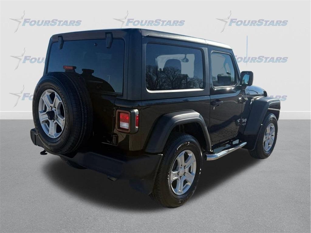 used 2021 Jeep Wrangler car, priced at $28,402