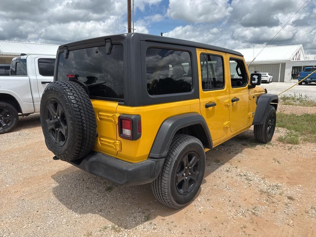 used 2021 Jeep Wrangler Unlimited car, priced at $26,987