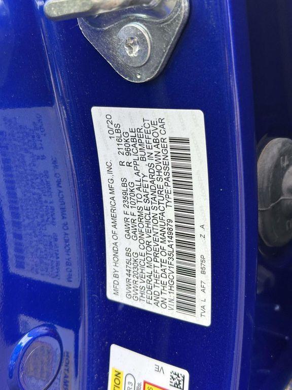 used 2020 Honda Accord car, priced at $23,999