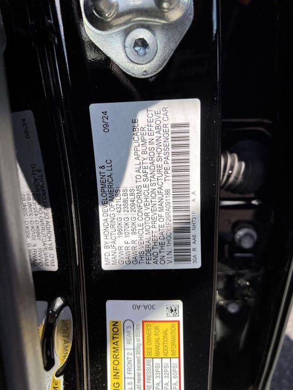 used 2024 Honda Accord car, priced at $24,999