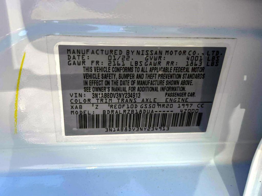 used 2022 Nissan Sentra car, priced at $17,999