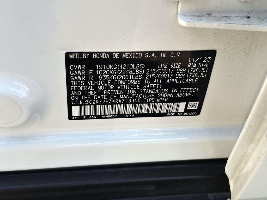 used 2024 Honda HR-V car, priced at $23,999