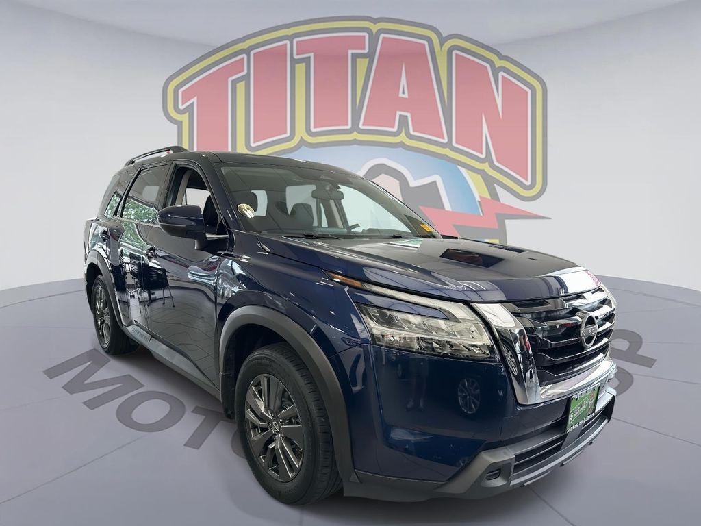 used 2022 Nissan Pathfinder car, priced at $28,678