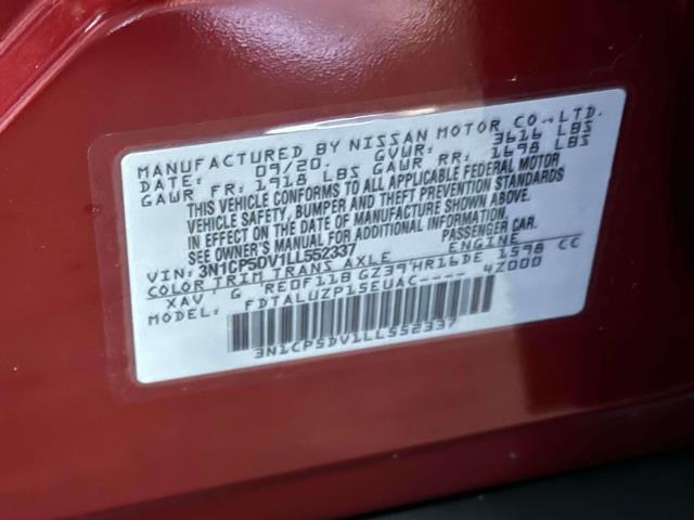 used 2020 Nissan Kicks car, priced at $15,997