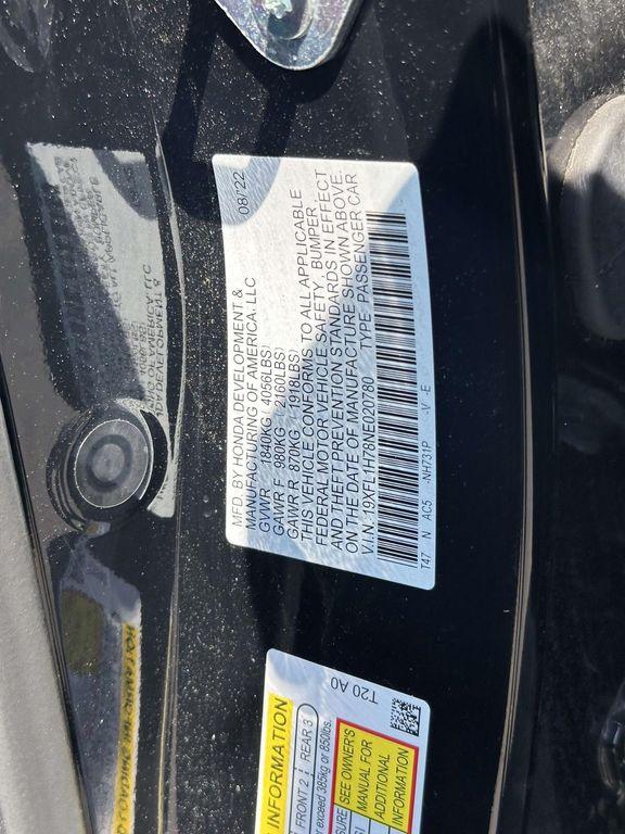 used 2022 Honda Civic car, priced at $22,999