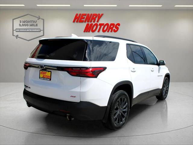 used 2022 Chevrolet Traverse car, priced at $34,500