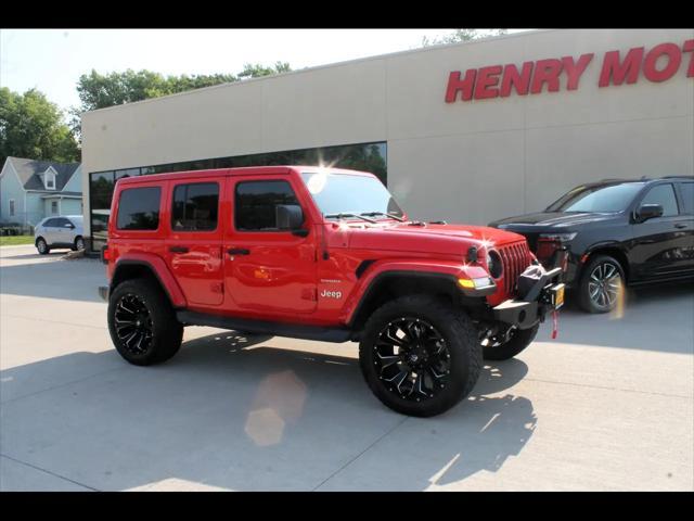 used 2020 Jeep Wrangler Unlimited car, priced at $34,900