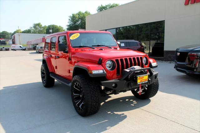 used 2020 Jeep Wrangler Unlimited car, priced at $34,900