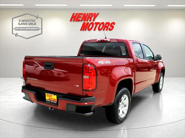 used 2021 Chevrolet Colorado car, priced at $28,400