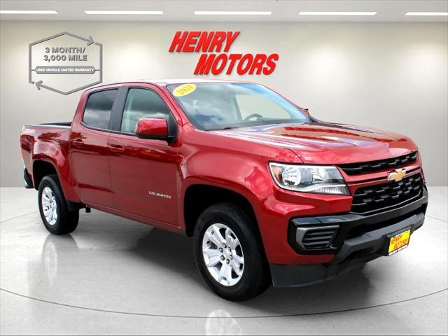 used 2021 Chevrolet Colorado car, priced at $28,400
