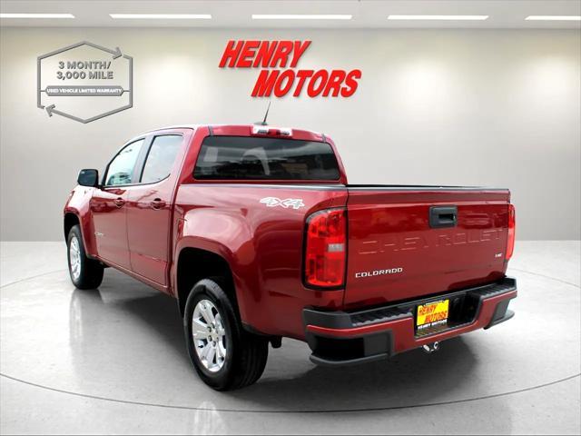 used 2021 Chevrolet Colorado car, priced at $28,400