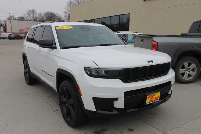 used 2021 Jeep Grand Cherokee L car, priced at $31,900