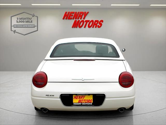 used 2002 Ford Thunderbird car, priced at $17,500