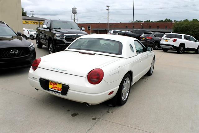 used 2002 Ford Thunderbird car, priced at $17,500